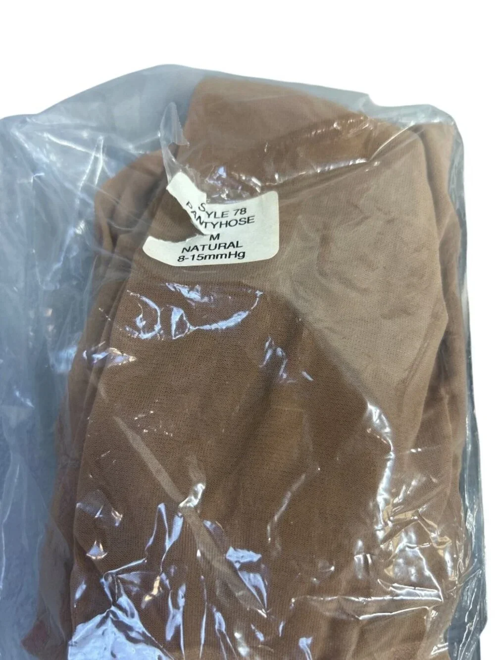 Lot of 3 Ames Walker Compression Pantyhose Sz M 8-30 mmHg Black Beige Natural